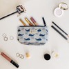 Women Cosmetic Bag Set Toiletry Bag Organizer Makeup Bag Blue