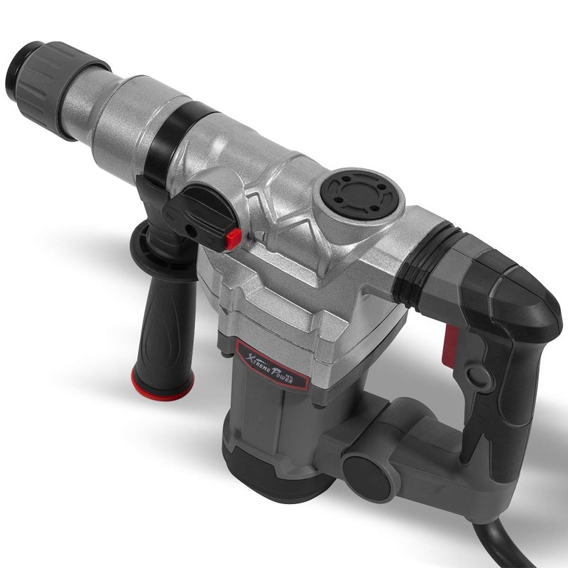 XtremepowerUS Deluxe 1200w Electric Rotary Hammer SDS Plus Drill Swivel