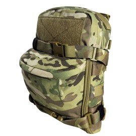 Tactical MOLLE Hydration Backpack for 2L Water Bladder,Nylon Hydration Pack Water Backpack for Tactical Vest Accessory