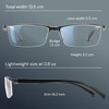 2 pack Executive Style Reading Glasses Men - Durable Readers