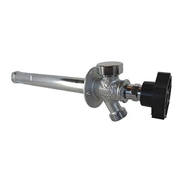 ¼-Turn Ball Valve Frost Proof Sillcock; 12" Wall Thickness; 3/4" m.p.t. x ½" f.p.t Inlet Connection; Quarter Ball QB-112MF
