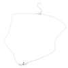 Silver Pendant Necklace Beautiful Elegant Adjustable Cute Dove Bird Pendant