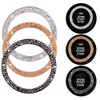 Rhinestone Car Bling Ring Sticker, Bling Car Accessories, Push to Start Button Start Engine Ring 1 Pcs(Black)