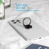 [2 Pack] Rounded CD Texture Cell Phone Ring Holder Stand,