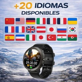 Smartwatch Gps Reloj Inteligente Hombre Mujer Deportivo Amoled 5atm Con Llamadas Bluetooth Ritmo Cardiaco Oxigeno Spo2 Fitness Android Ios            