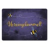 speecheese Hereingebummelt Hummel Doormat in 35 x 50 cm without