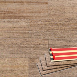 Brosisincorp Wood Panels for Wall Shiplap Planks Real Wood Boards Paneling, DIY Easy to Install Peel and Stick, Rustic Farmhouse Accent Wall - Sawtooth Gray (5" Wide - 10 Pieces, 12.4 Sq. Ft)