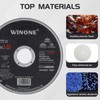 WINONE Cut Off Wheel 4 1/2,10 Pack Cutting Wheel Ultra