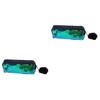 Operitacx 2pcs Cute Pencil Case for Girls Sequined Mermaid Pencil