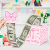 Pink Bow Party Gifts, Bow Birthday Money Pull Out Gift