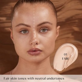 Huda Base Vegana Glowish Multidew De Huda Beauty 01 Claro Ma