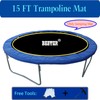 Bzzter Replacement Trampoline Mat, Fits 15ft Round Frame ,with 108