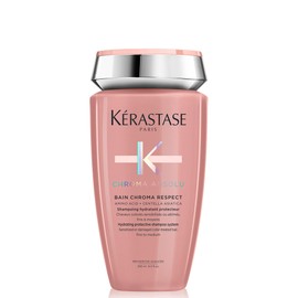 Kerastase Chroma Absolute Chroma Respect Shampoo For Sensitized or Damaged Color-Treated Hair - Protects and Hydrates Fine To Medium Hair with Glycerin and Hyaluronic Acid, 8.5 Fl Oz