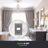TOPGREENER Humidity Sensor Switch, Dual Tech Humidity PIR Motion Sensor