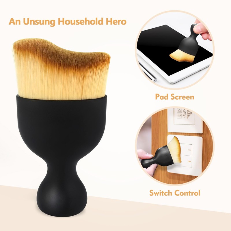 Car Interior Cleaning Brush with Ultra Soft Bristles, Car Duster