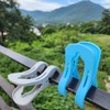 Sturdy Large Double Clothespin 1pc Blue 10ea