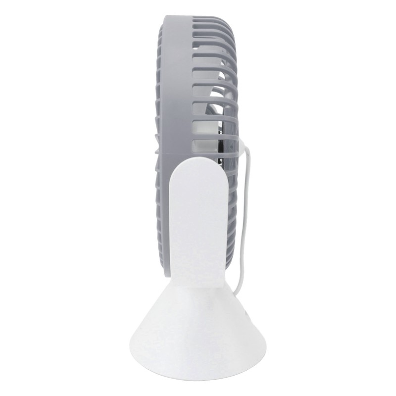 Mini Desk Fan with Hook USB Rechargeable 3 Speeds Wind