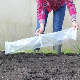 Drip Depot 3-Hoop Mini Tunnel with PE Mulching Film - Pack of 3