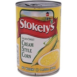 3 packs of Stokely’s Cream Style Corn in Tin 404g (3 Cans)
