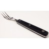 Black Plywood Pattern Steak Fork 10117