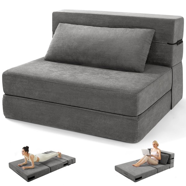 SEJOV Convertible Folding Sofa Bed, Floor Sofa Futon Couch with