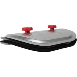 14" Inch Round Duct Access Door - Ducting Inspection and Maintenance - Airtight Seal with Rubber Gasket - Knob Tightening - Wide Usage Temperature Range