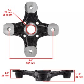 Caltric 2 Front or Rear Wheel Hub Bearing For Can-Am Outlander 570 / MAX 570 2016 - 2020