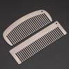 Lixada Titanium Comb Anti-Static Hair Beared Comb Pocket Comb