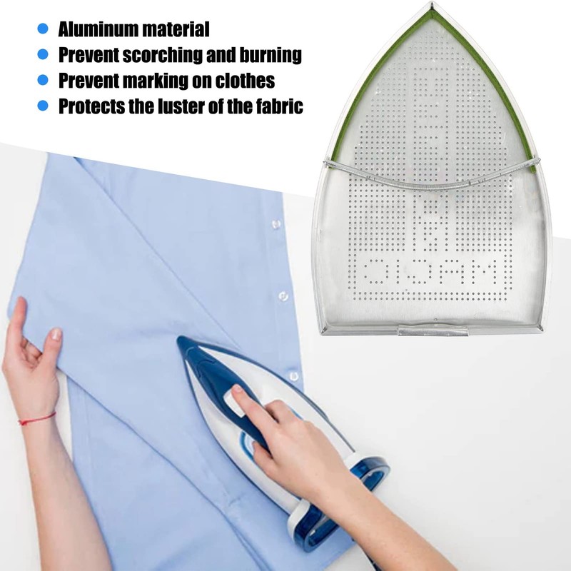 Iron Shoe Protector, 21.5 x 15 cm, Aluminium Ironing Plate