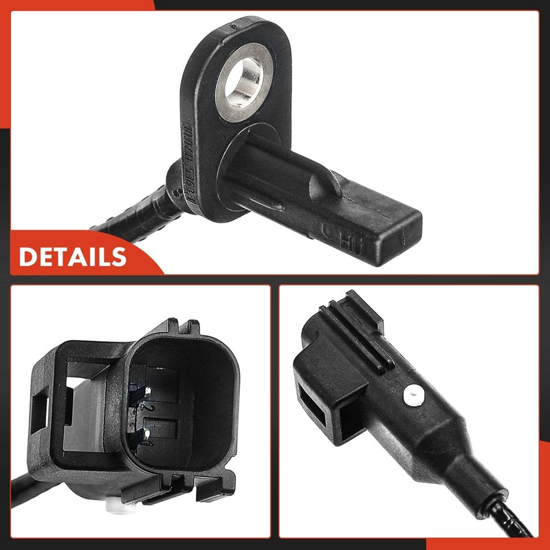 A-Premium ABS Wheel Speed Sensor Compatible with Jaguar Model -