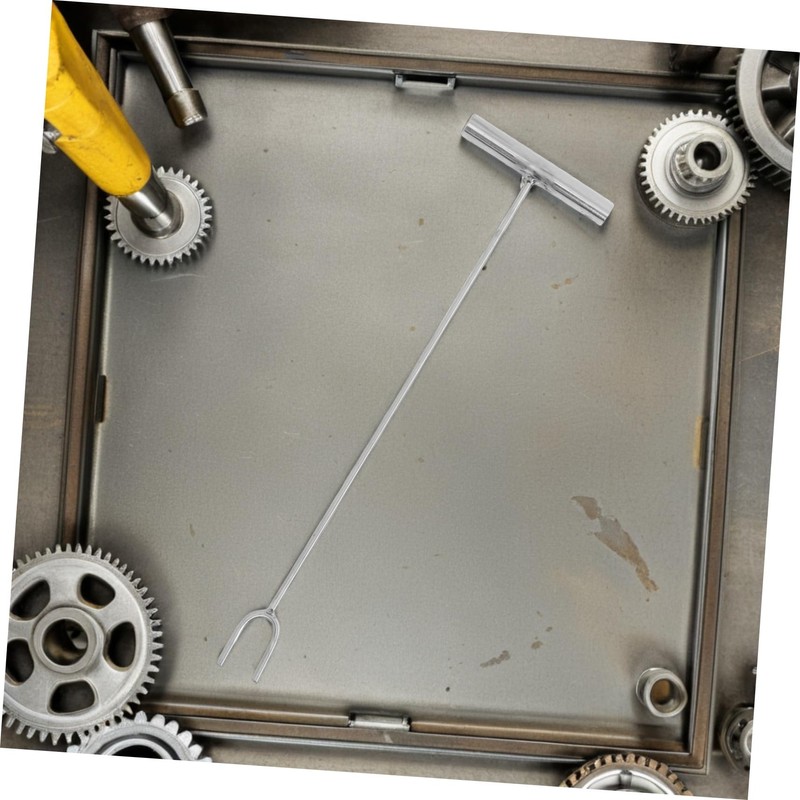 Water Key T Handle Multifunctional Tool for Opening Closing Valves