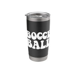 Bocce Saying Bocce Ball With Jack Bocci Game Bocce Stainless Steel Insulated Tumbler
