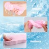 4Pcs Exfoliating Bath Sponge, Reusable Body Scrubber for Dead Skin,
