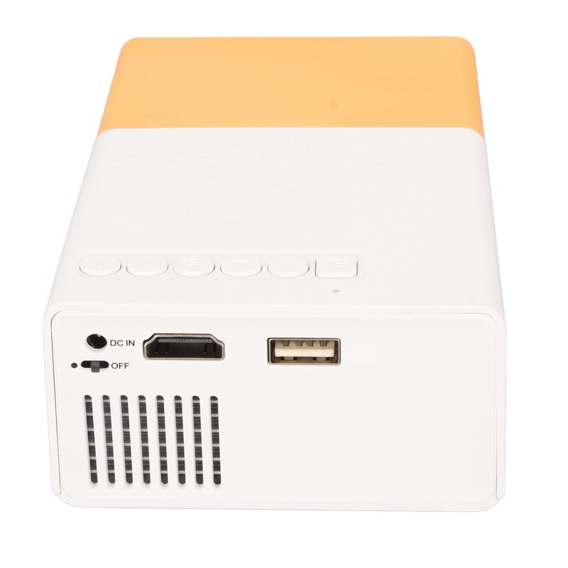 Mini Projector TFT LCD 1080P Support AV VGA HD USB