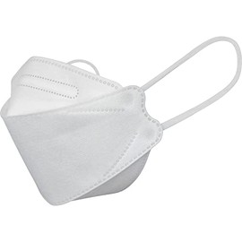 Trusco Nakayama TKF-30 KF-Shaped 3D Mask (30 Pieces) Individual Packaging One Size Fits All