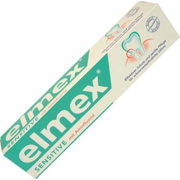 ELMEX ELMEX ELMEX Sensitive Toothpaste 75 ml Pack of 3