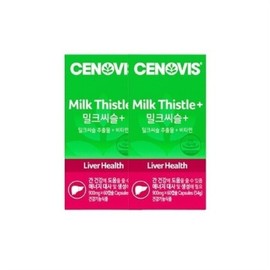 Cenovis Milk Thistle+ Plus 60 Capsules 2 x Cenovis / 세노비스 밀크씨슬+ 플러스 60캡슐 2개