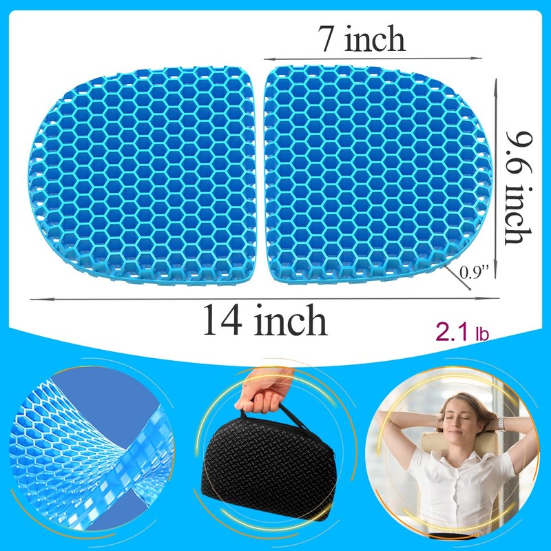 masteymoh Small Foldable Seat Cushion 0.9-Inch Thick, 14 x 9.6