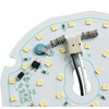 HAOLEDI 3.94'' 15W LED Ceiling Fan Light Retrofit Kit, Ceiling