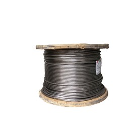 Cable 1/16 1x19 Stainless Steel Wire Rope Cable T304 250 Foot Reel