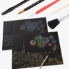 LOOKSEVEN Scratch Tools Set Scraper Pen, 6 Pcs Scratching Art
