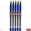 ELKOS BLUE Ballpoint Pens, 1.0mm Medium Point, Pack of 5,