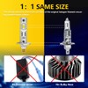 NOVCAPAR H1 led bulbs for projector,1:1 Mini Size Plug and