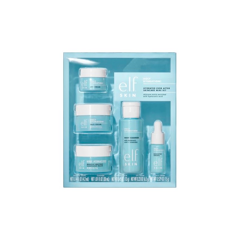 e.l.f. SKIN Holy Hydration! Mini Kit de Rutina Facial Hidratante