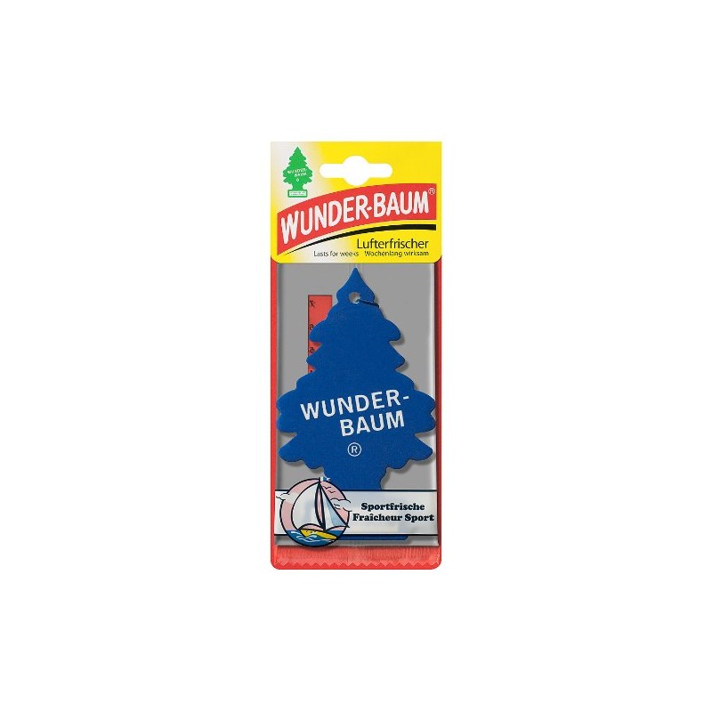 Wunderbaum WUNDER-BAUM 134203/24 Box of 24 Sport Fresh Car Air