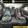 Caricar Car Seat Protector, Under Child Car Seats Cover |