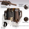 topstache Leather Multitool Sheath,EDC Belt Organizer for Work and Daily