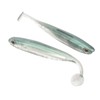 5Pcs Simulated Soft Fish Bait 3D Eyes Environmentally Friendly Silicone