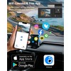 3 Channel 4K WiFi Dash Cam, 4K+1080P+1080P Front Inside and