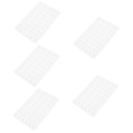 Operitacx 5-Piece Sand Table Brick Shape Simulated Brick Architectural Mould Mini Brick Ice Cube Tray Concrete Moulds Making Miniature Brick Mould Set Stone Plates